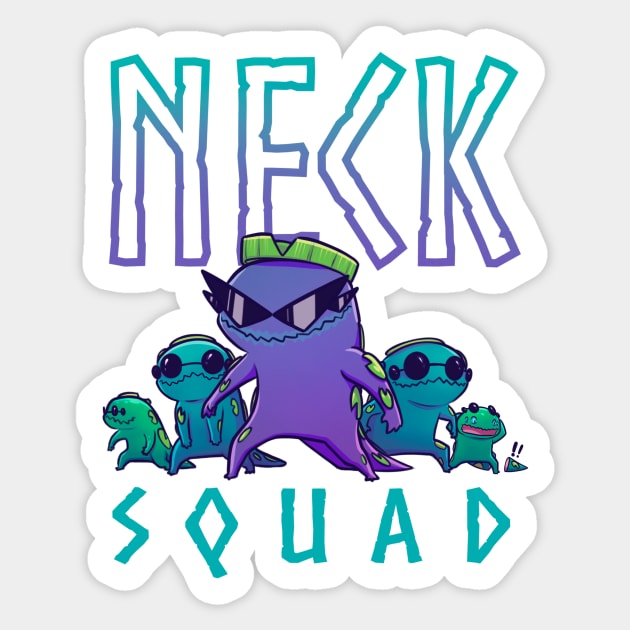 Neck Squad! Sticker by Susto